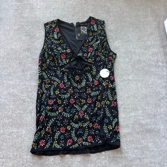 Nordstrom Dresses & Skirts - NWT $300 RaeVynn Sequin Emboidered Curve Floral Mini Dress